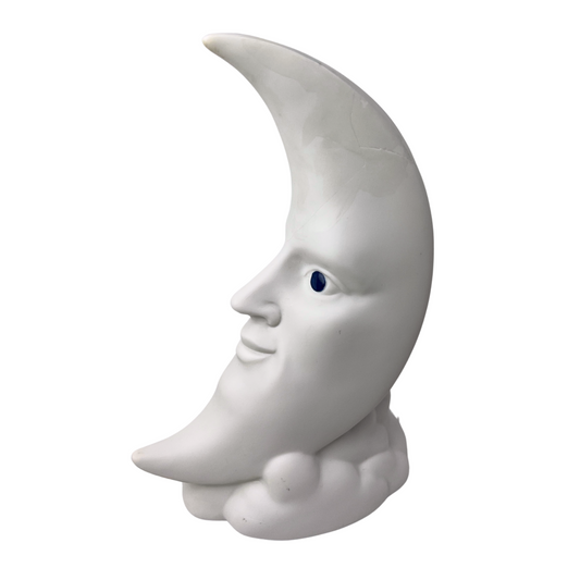 1978 Man in the Moon Poltergeist Night Light Ceramic Figurine