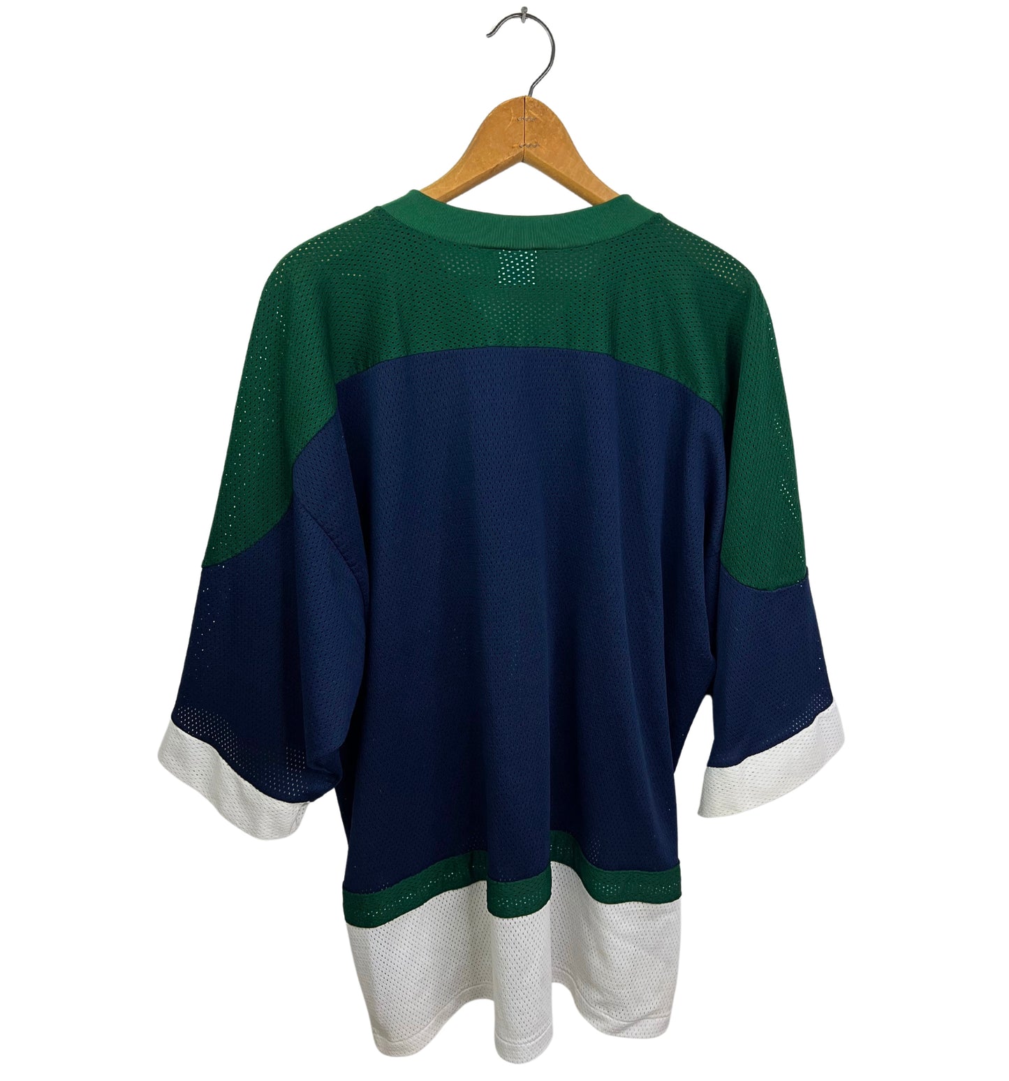80’s Mickey Mouse Disney Wisconsin Hockey Jersey Size XL