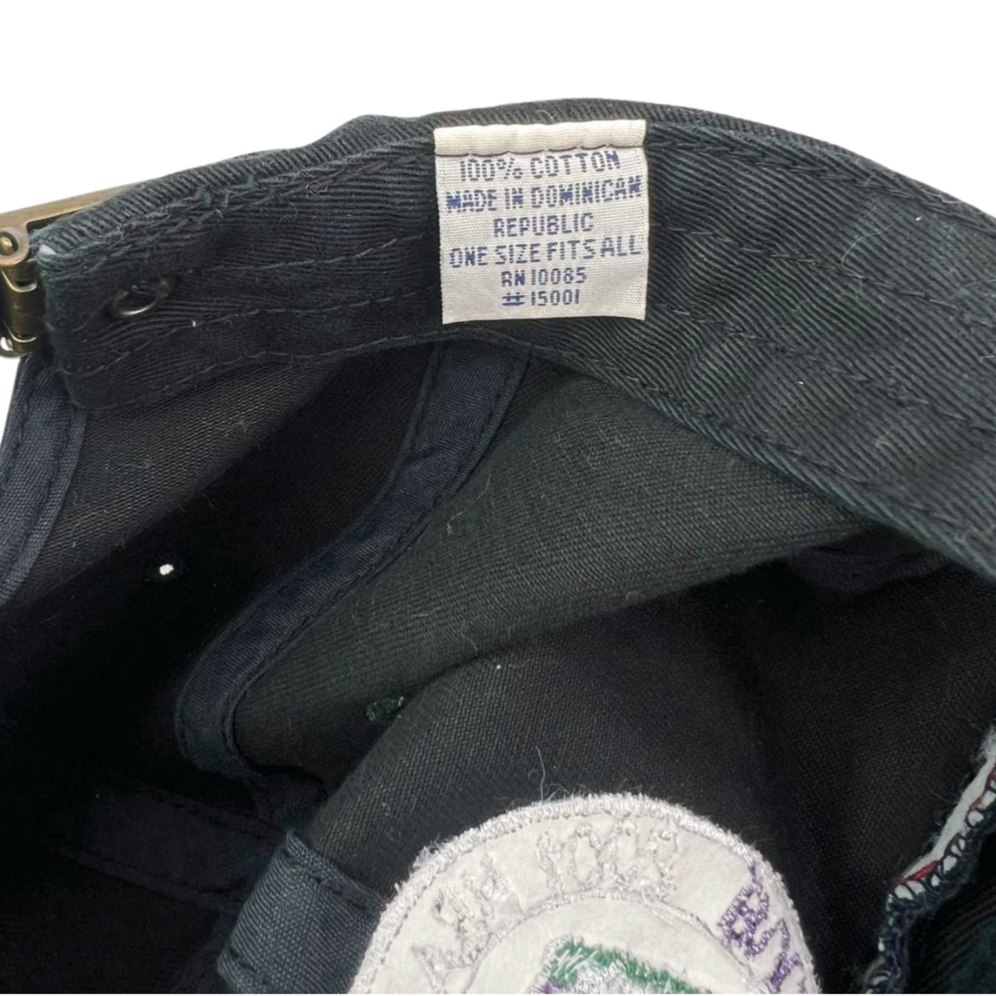 Milwaukee Bucks vs Charlotte Hornets 2001 NBA Playoffs Strapback Hat