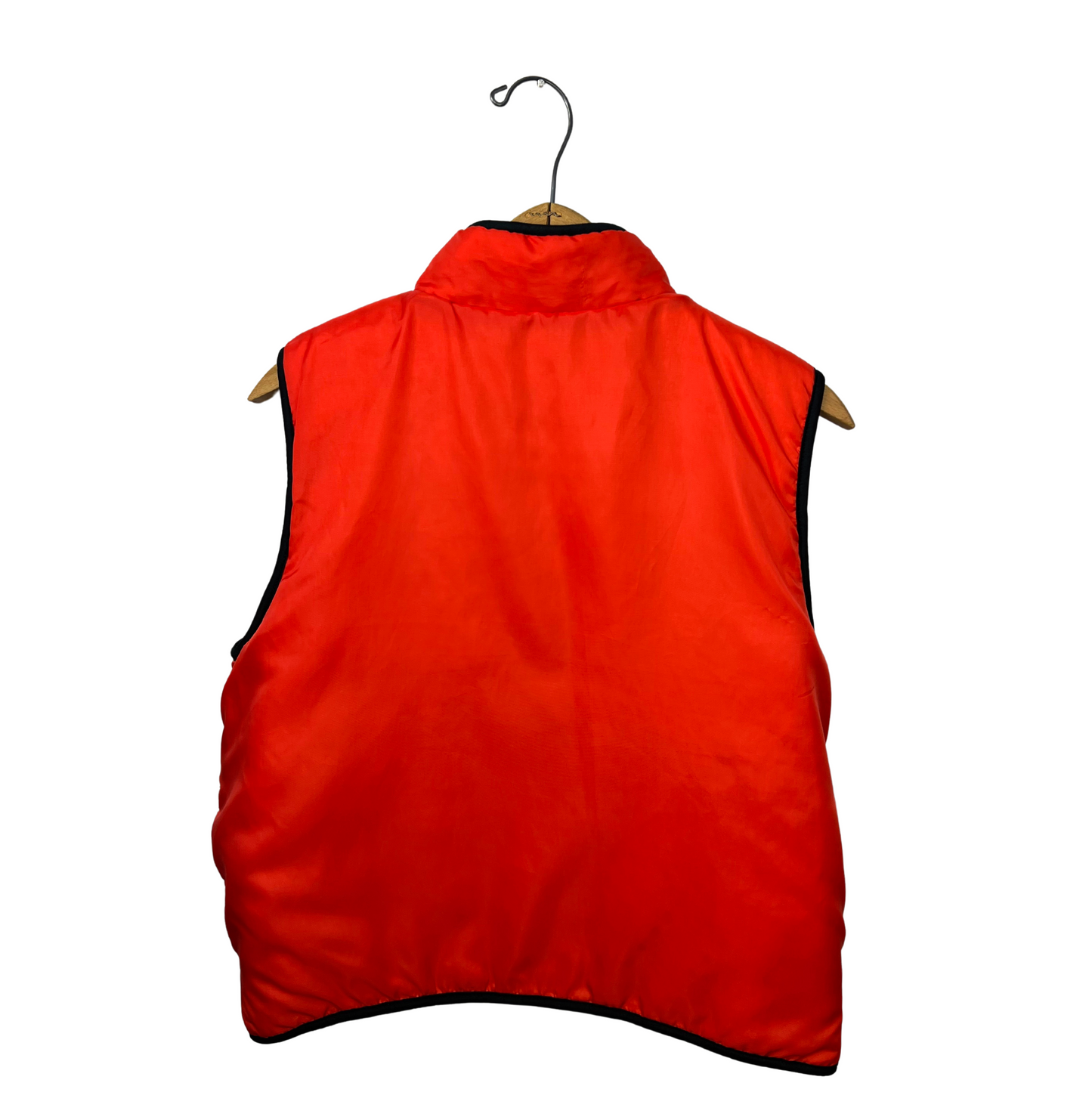 00’s Y2K Reversible Fleece Sporty Zipup Vest Size Medium