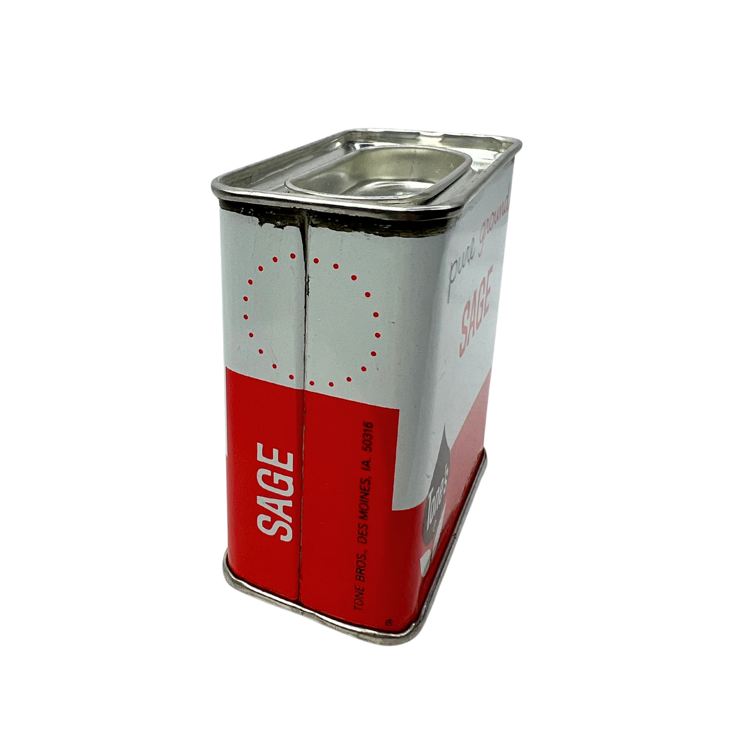1978 Tone’s Ground Sage Vintage Spice Tin