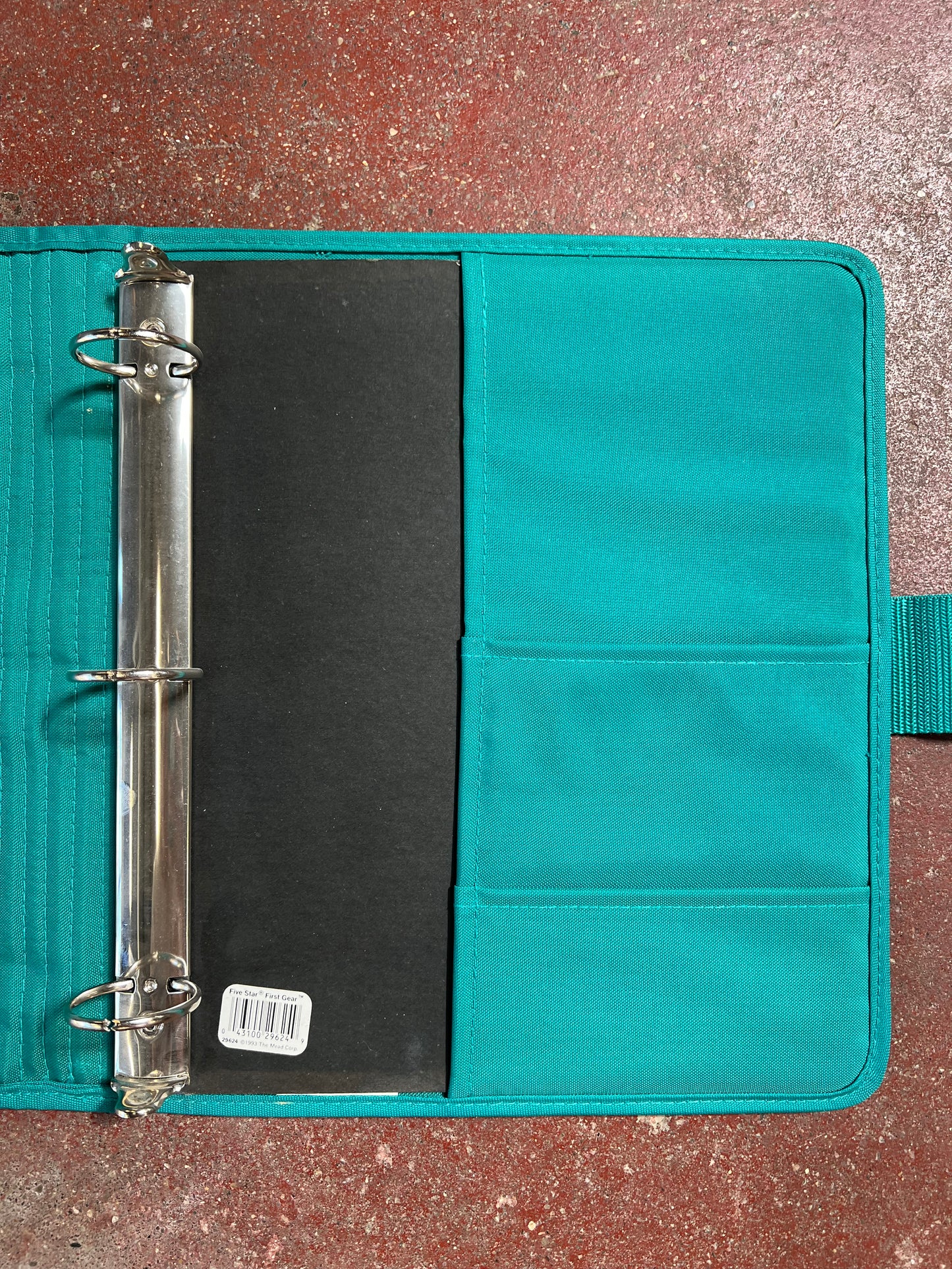 DEADSTOCK 1993 Vintage Mead Five Star Trapper Keeper 3 Ring Binder