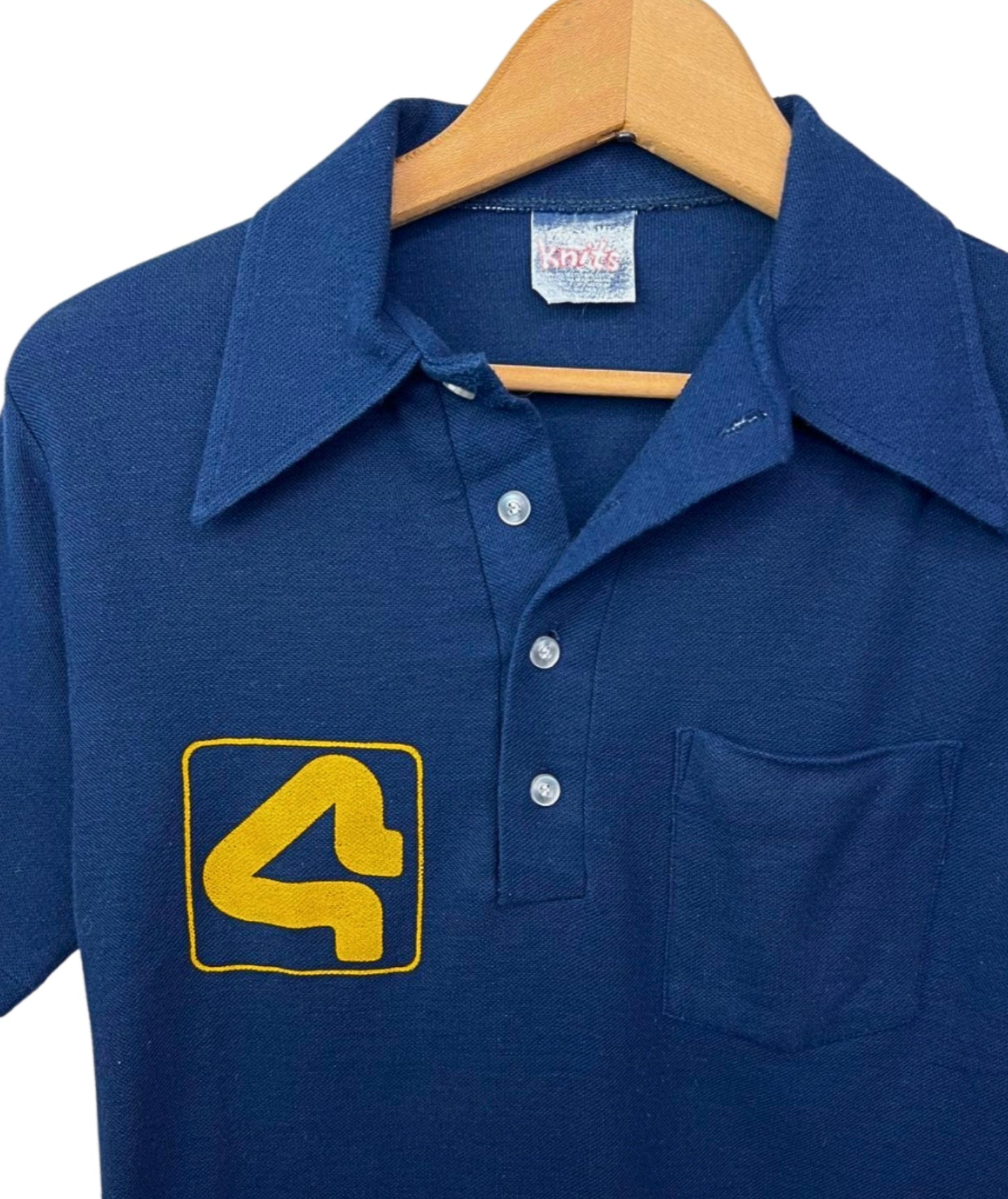 80’s 4 Four Pocket Polo Shirt Size S/M