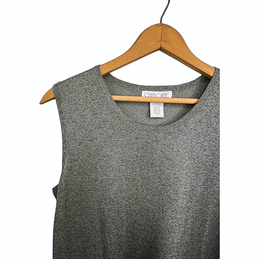 90’s Olive Green Heather Sleeveless Tank