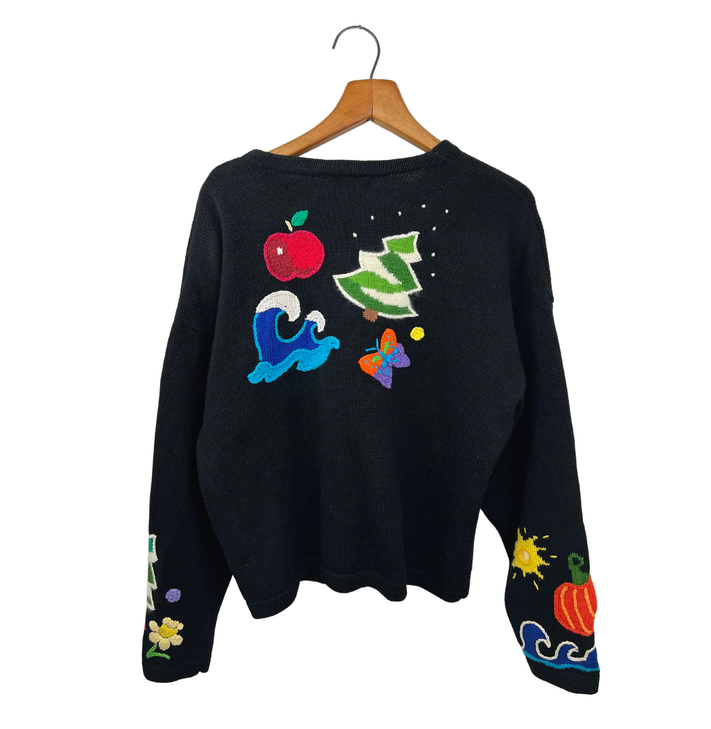 90’s Every Holiday Cardigan Sweater Size S/M