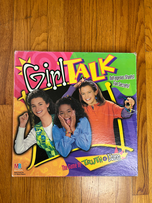 1995 Girl Talk Board Game