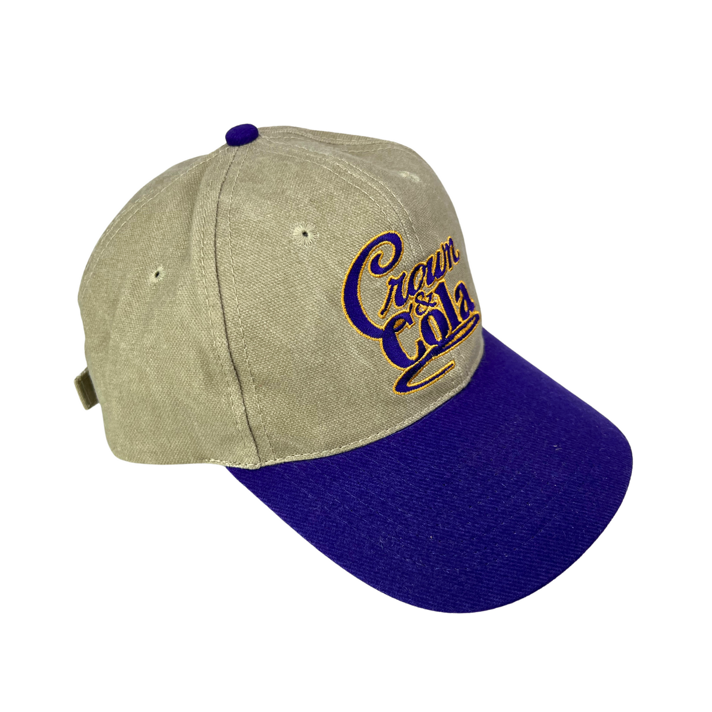 90s Crown & Cola Strapback Hat