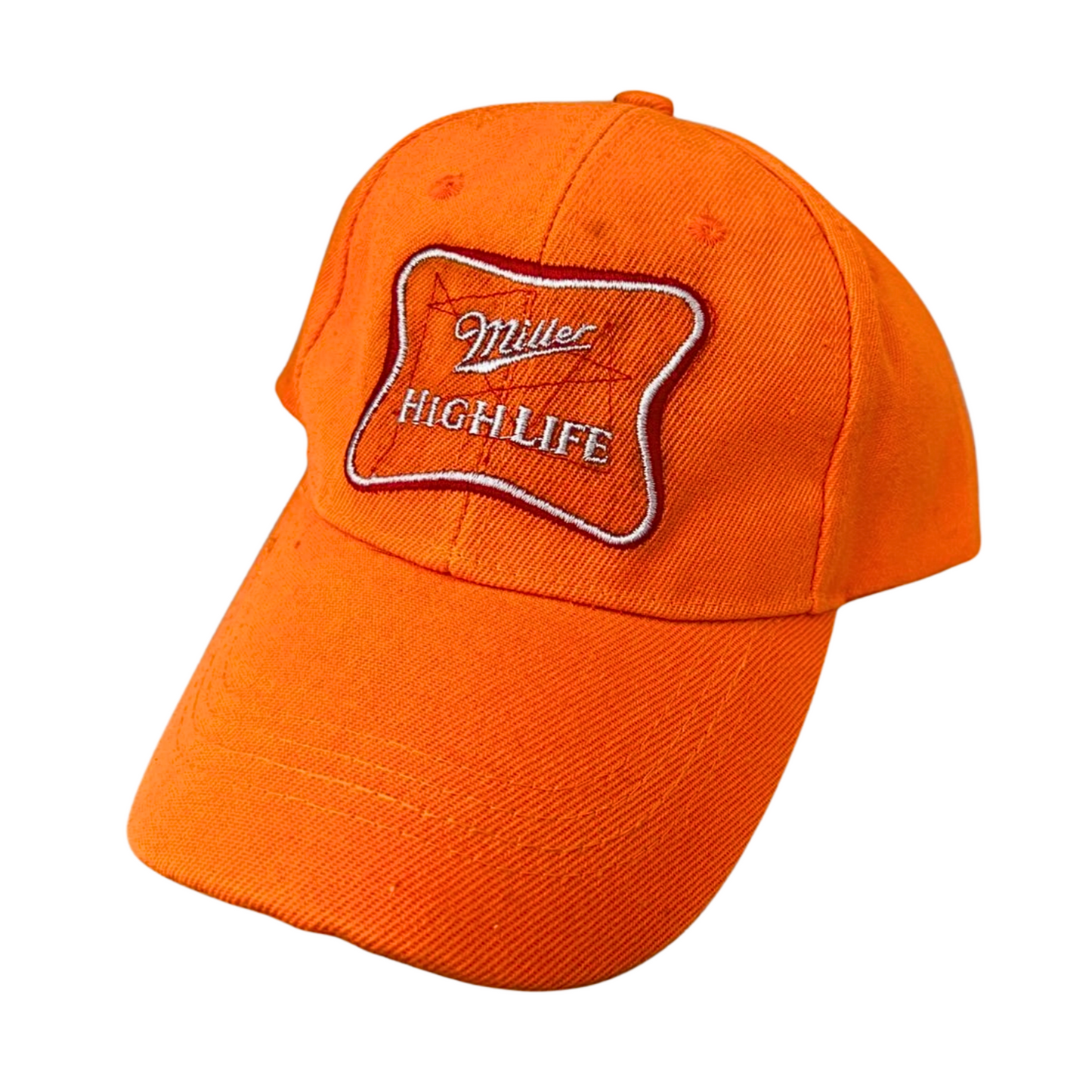 90s Miller High Life Orange Beer Hat