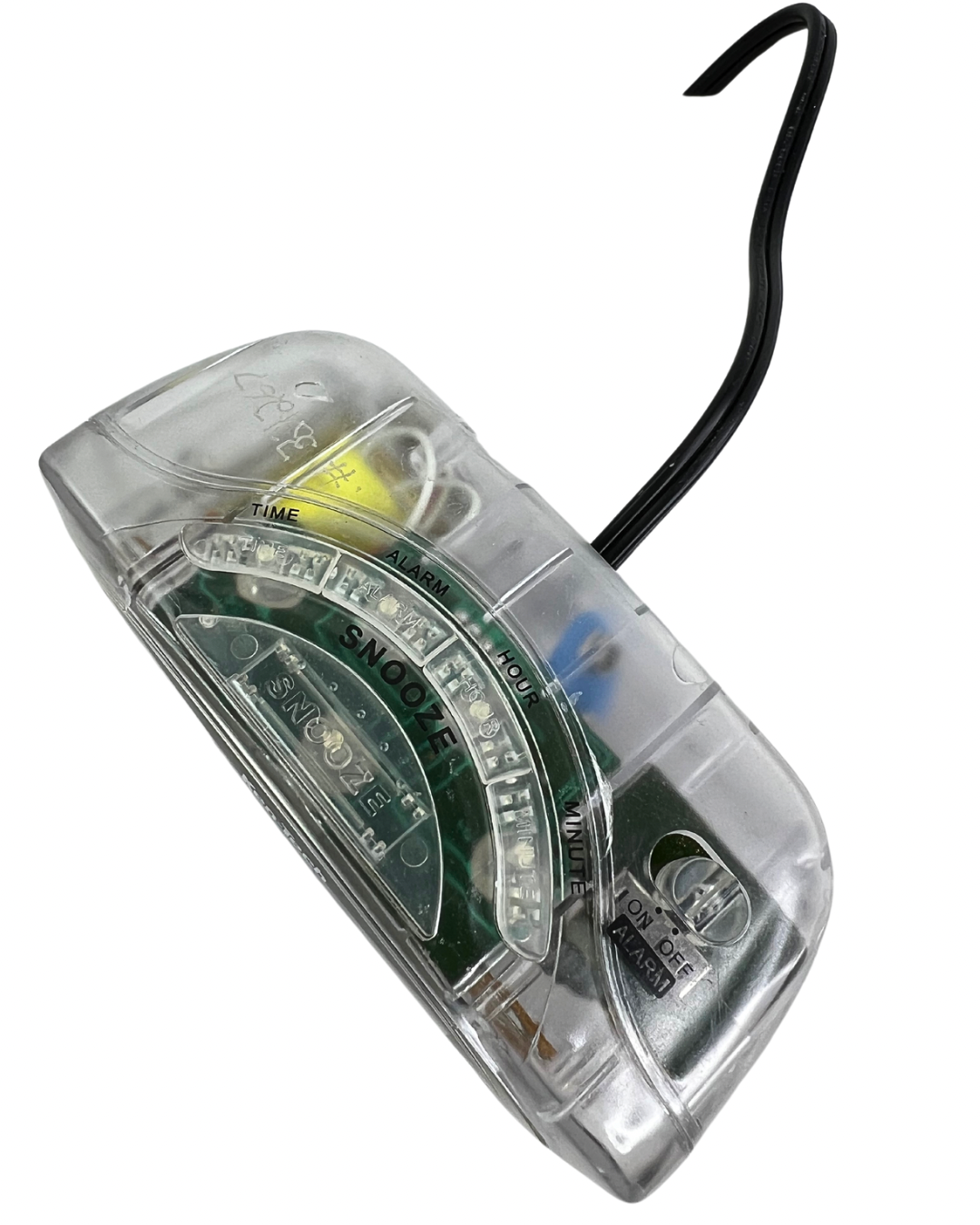 80’s Clear Transparent Ken-Tech Digital Alarm Clock
