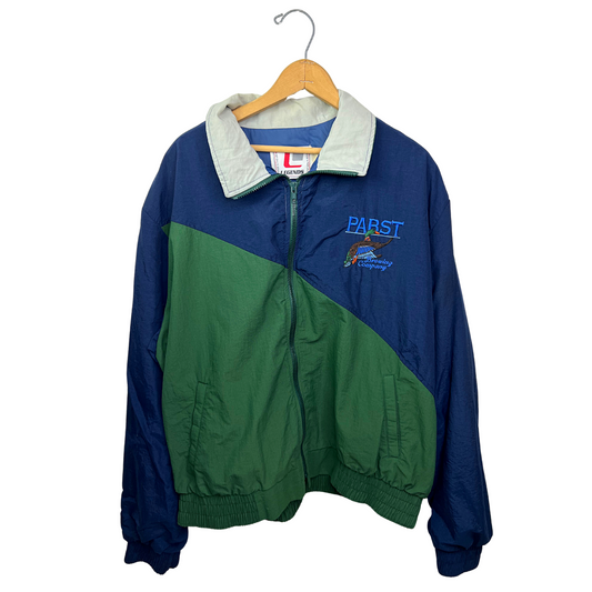 80’s Pabst Brewing Company Duck Colorblock Windbreaker Size X-Large