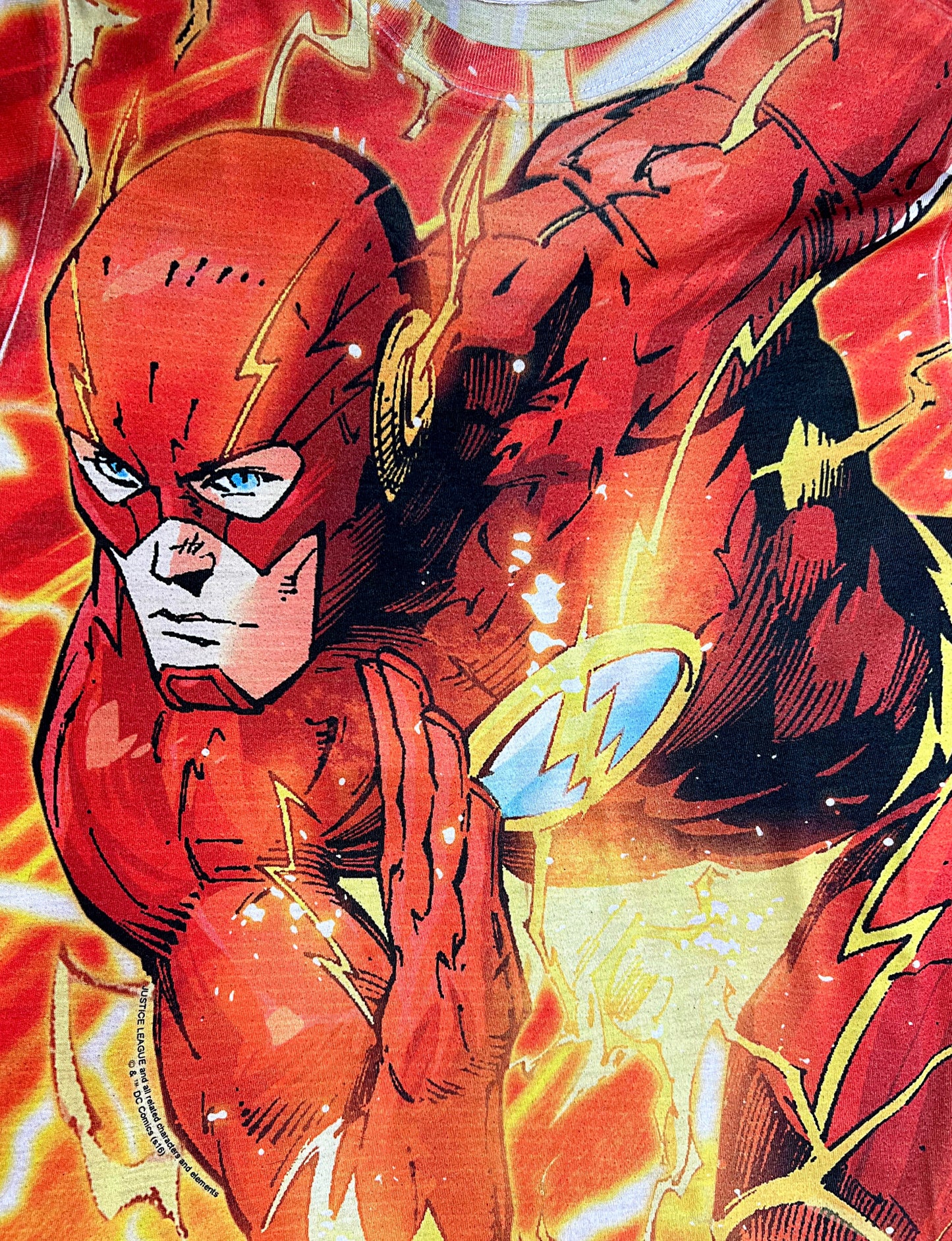2014 The Flash DC Comics Justice League Superhero T-shirt Size Small