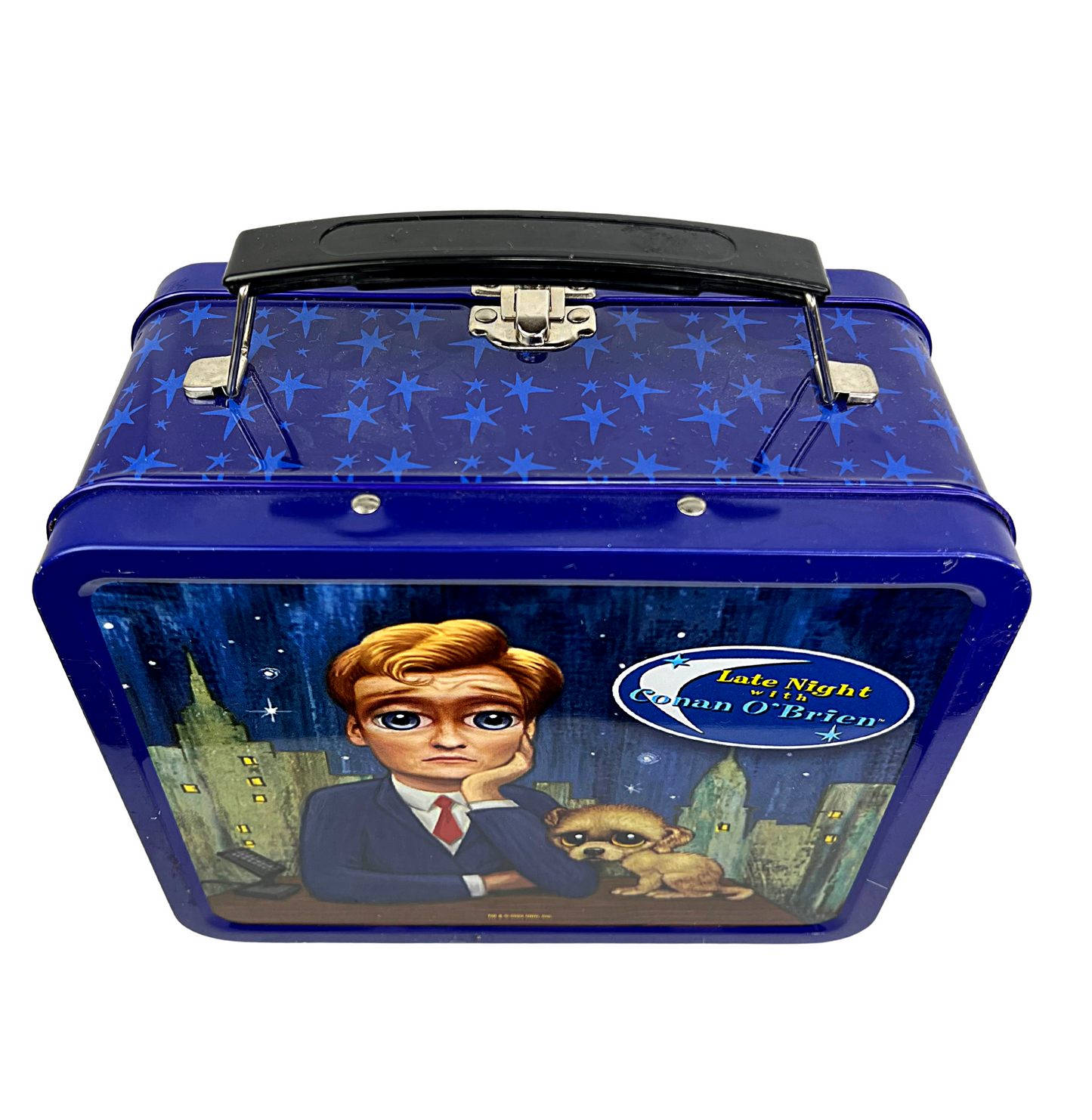 2004 Late Night with Conan O’Brien Metal Lunchbox