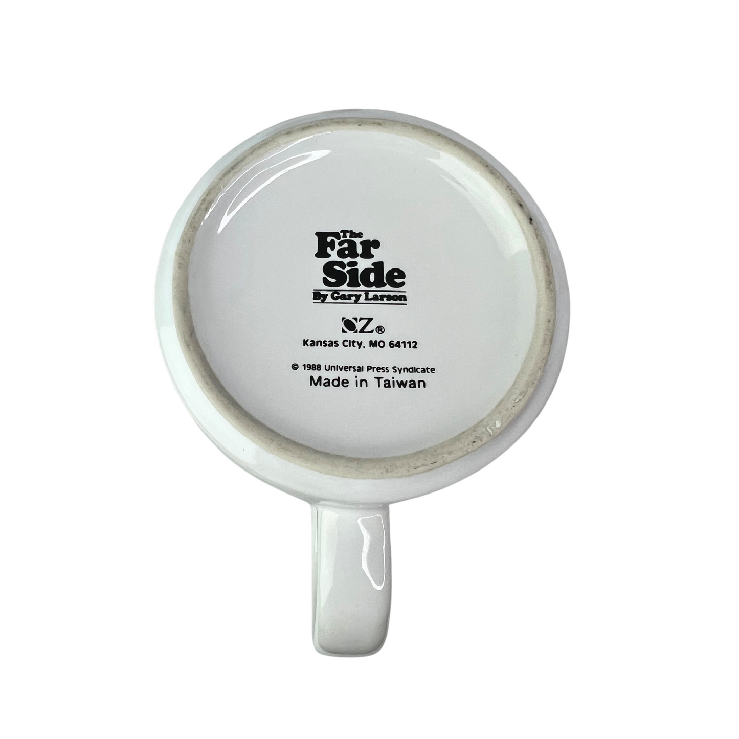 1988 The Far Side Dial-A-Cat Gary Larson Coffee Mug