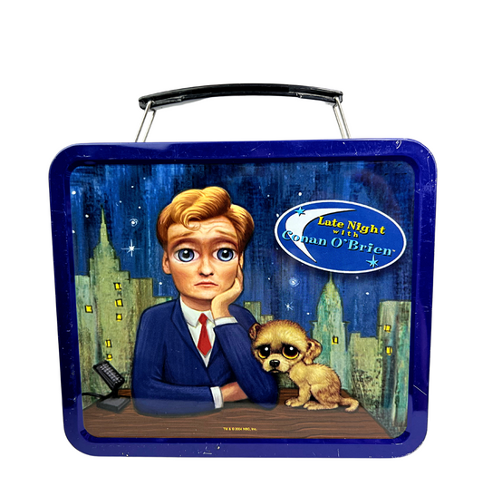 2004 Late Night with Conan O’Brien Metal Lunchbox