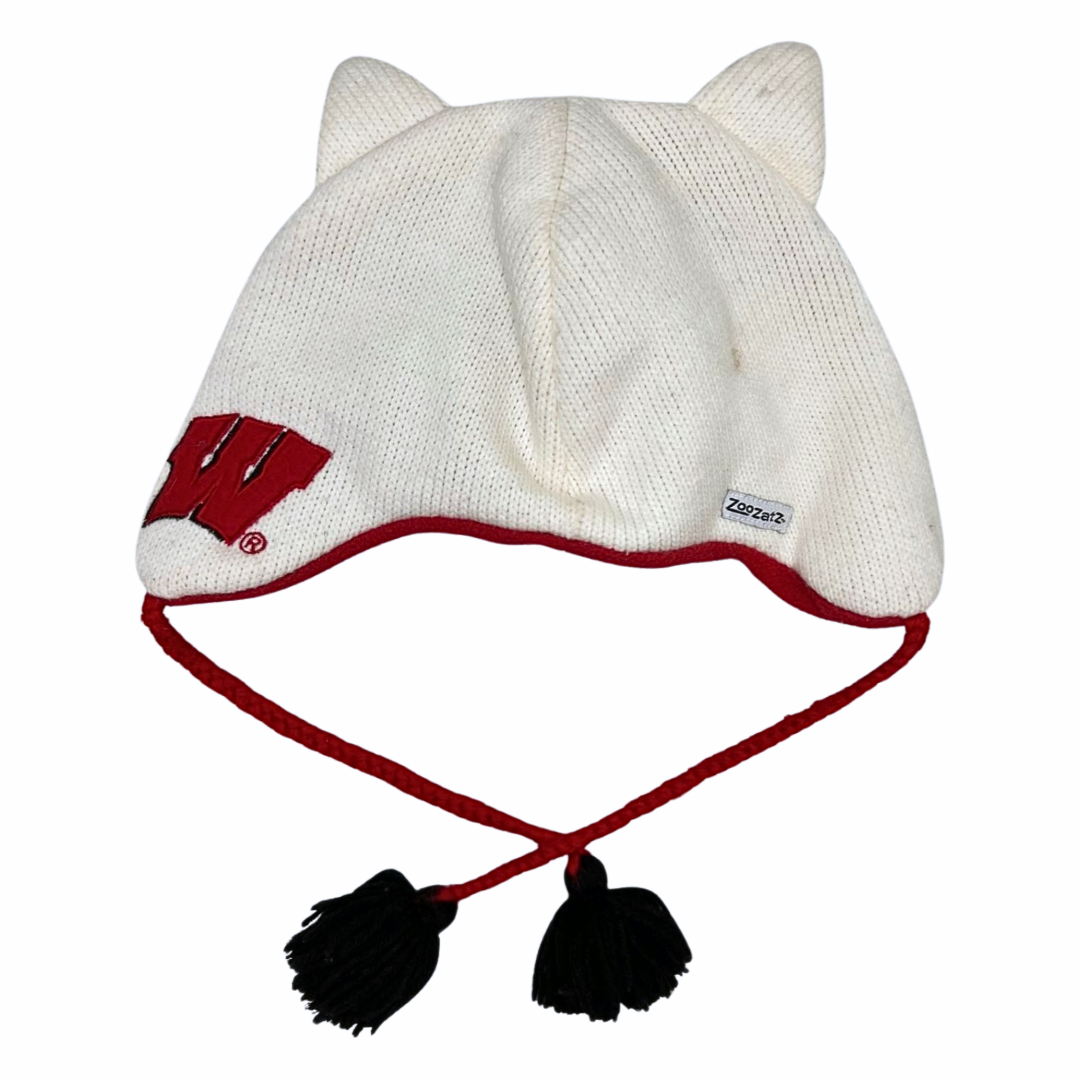 Wisconsin Badgers Bucky Badger Zoozatz Ear Flap Hat