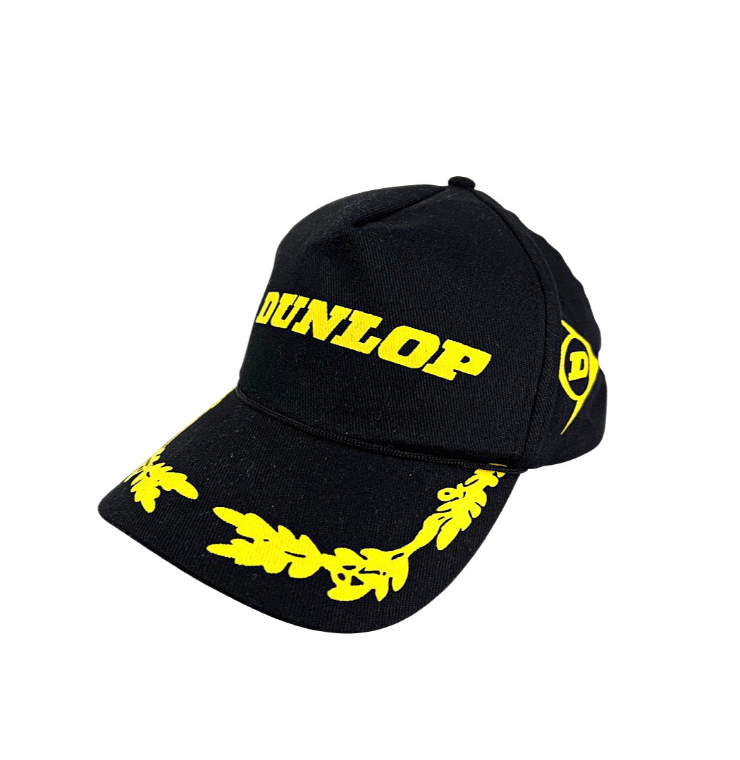 80’s Dunlop Tires Racing Gold Leaf Snapback Hat