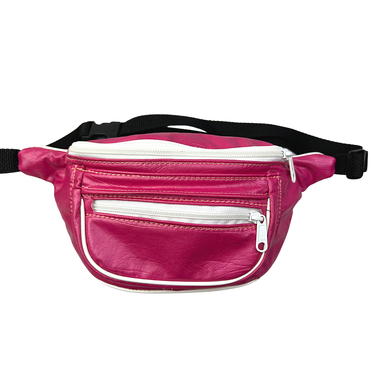 90’s Pink Faux Leather Fanny Pack