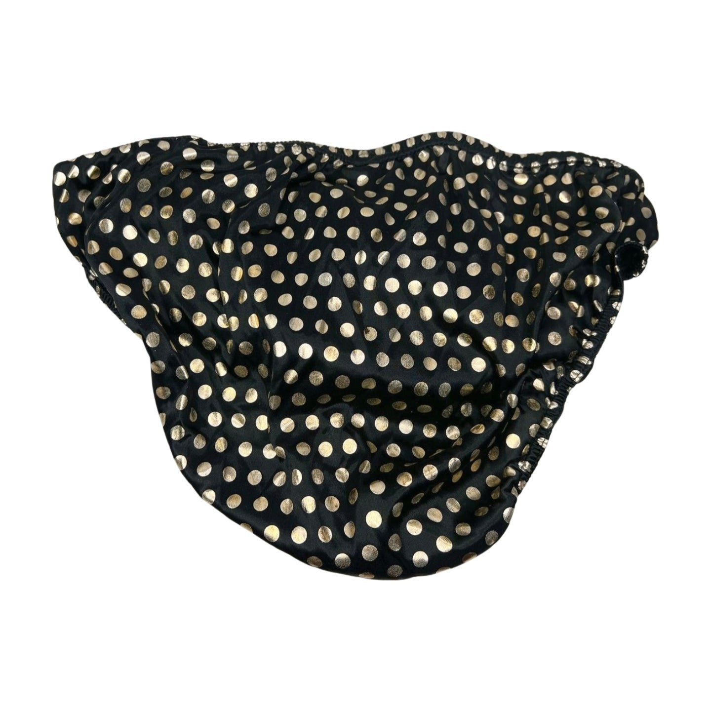 New IVES CHEVALIER Polka Dot Metallic Bikini Brief DEADSTOCK