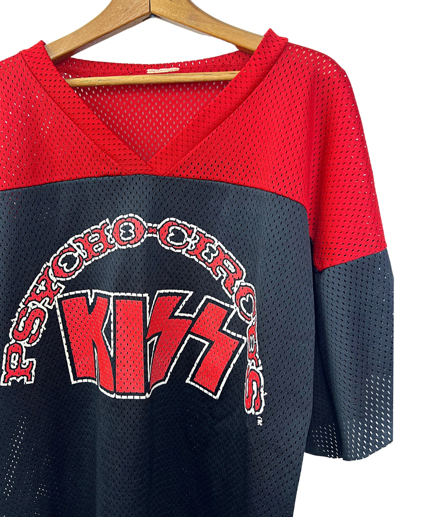 90’s KISS Psycho Circus #1 Concert Mesh Hockey Jersey