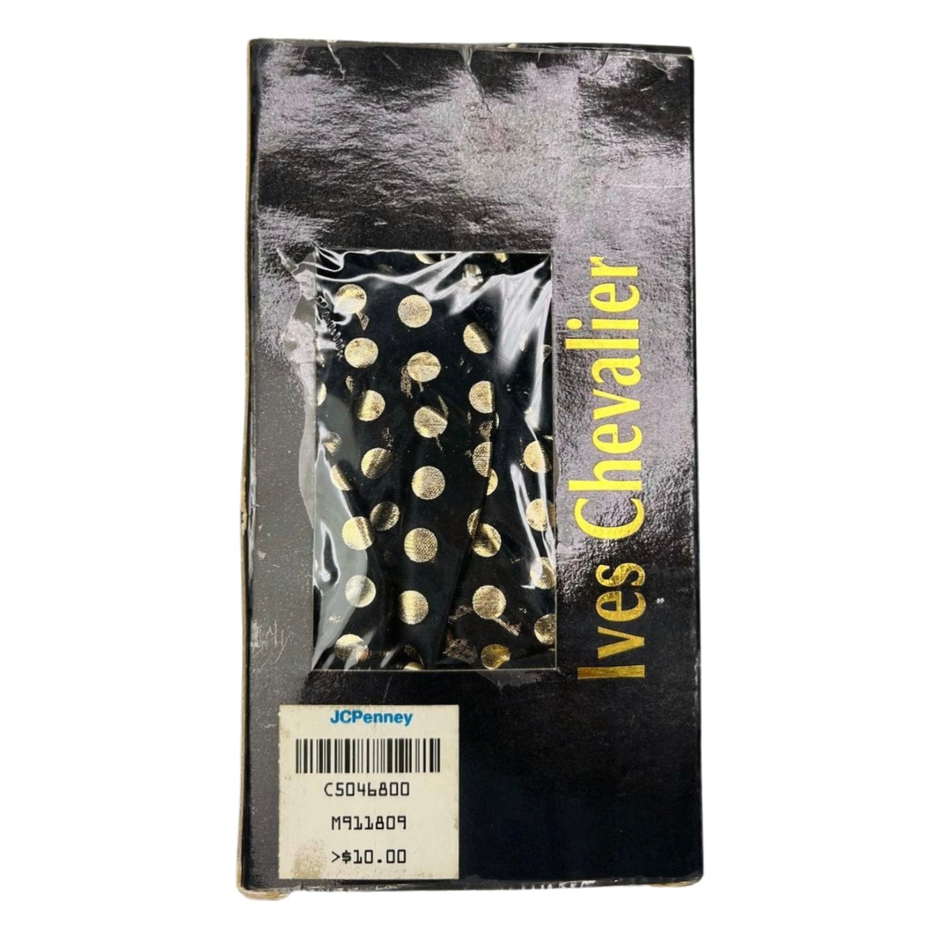 New IVES CHEVALIER Polka Dot Metallic Bikini Brief DEADSTOCK