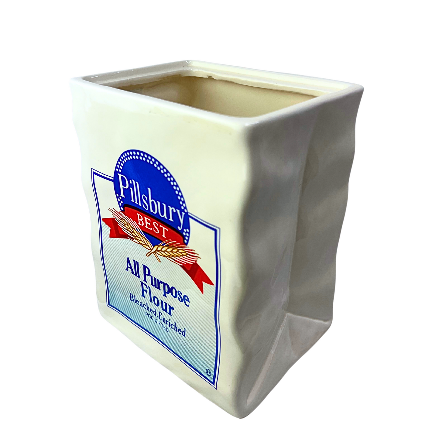 1993 Pillsbury All Purpose Flour Sack Vase