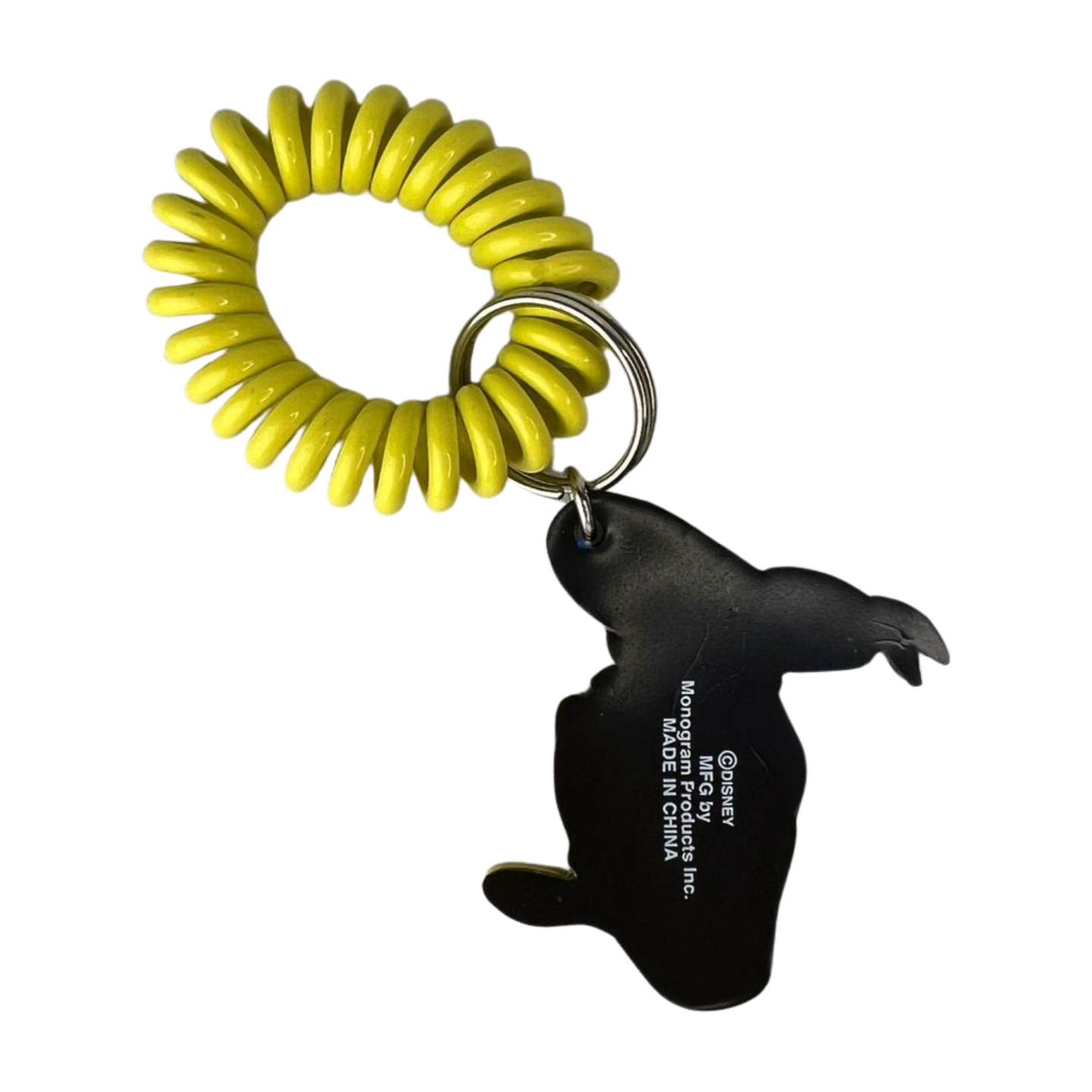 90s Donald Duck Walt Disney Spiral Coil Purse Charm Keychain
