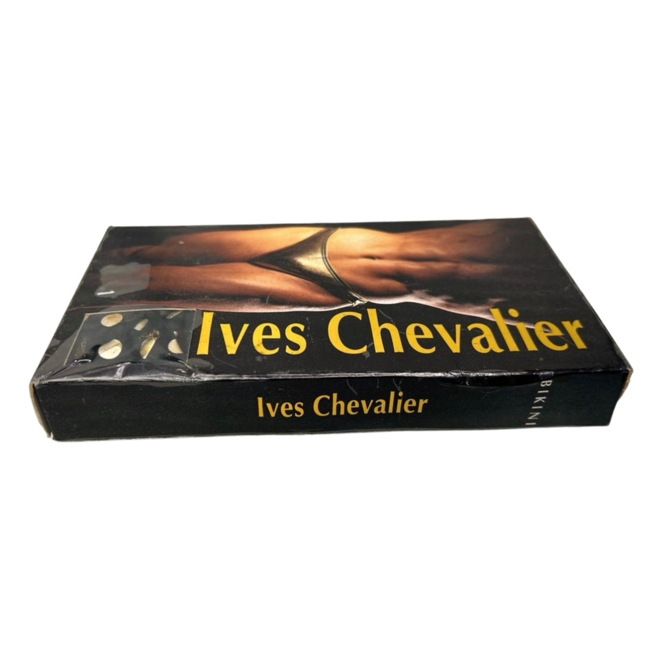 New IVES CHEVALIER Polka Dot Metallic Bikini Brief DEADSTOCK