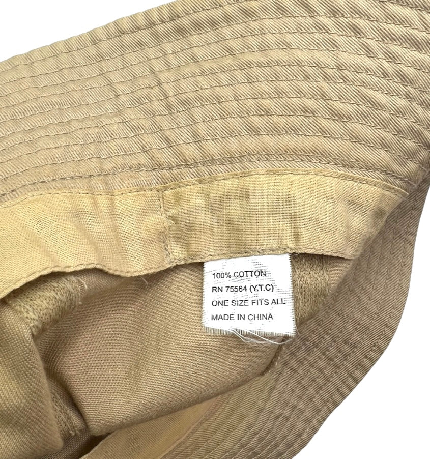 80’s Khaki Bucket Hat