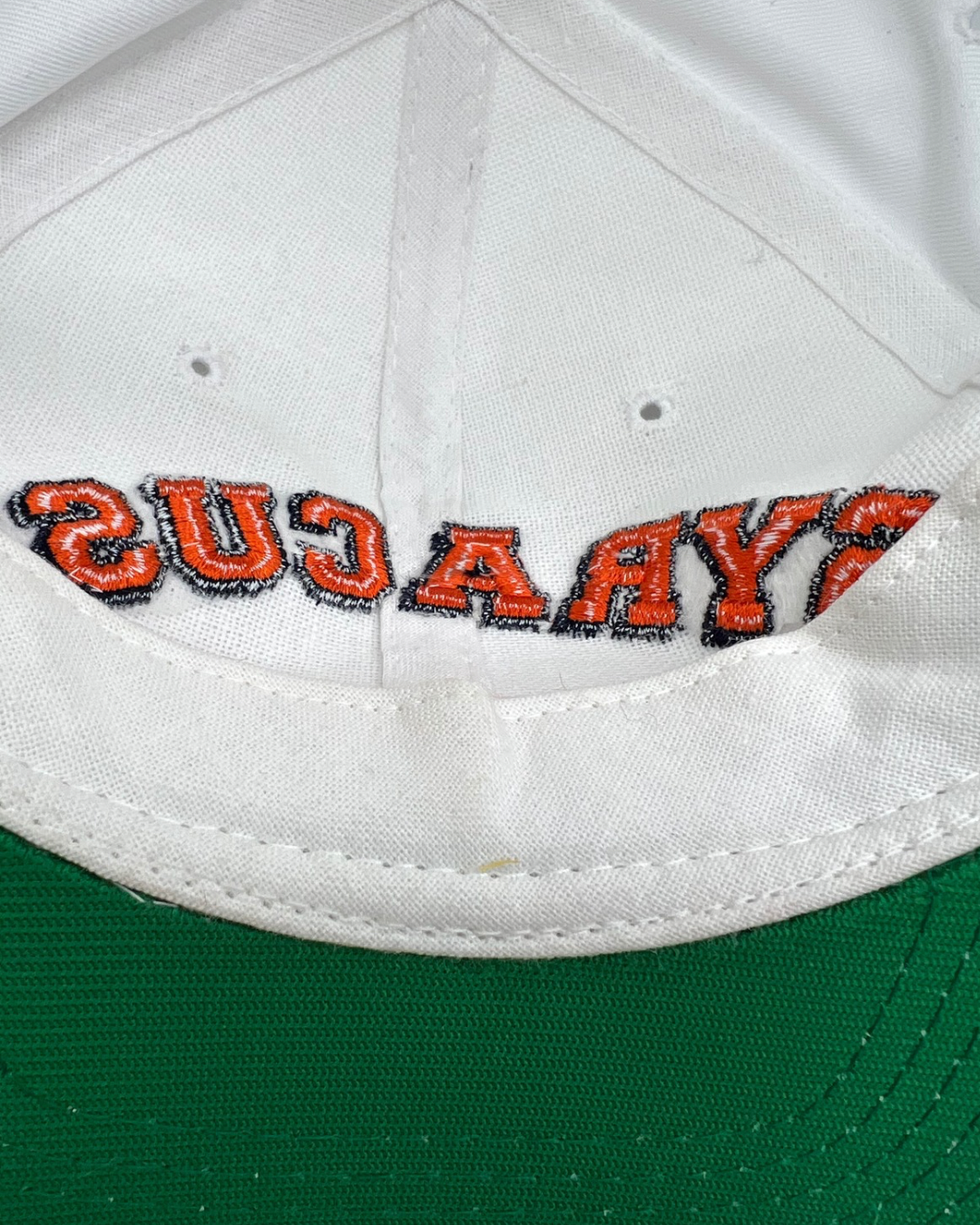 Vintage 90's Syracuse Orangemen New Era Snapback Hat