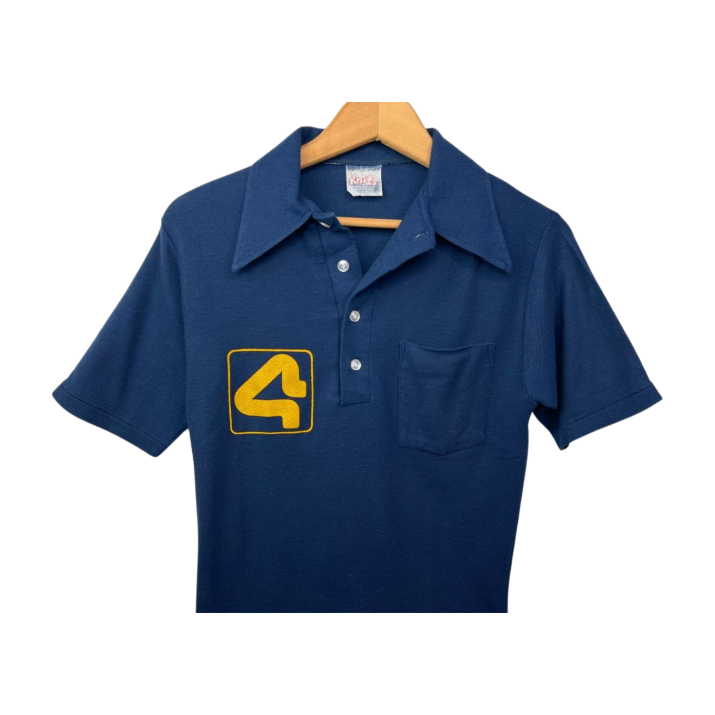 80’s 4 Four Pocket Polo Shirt Size S/M