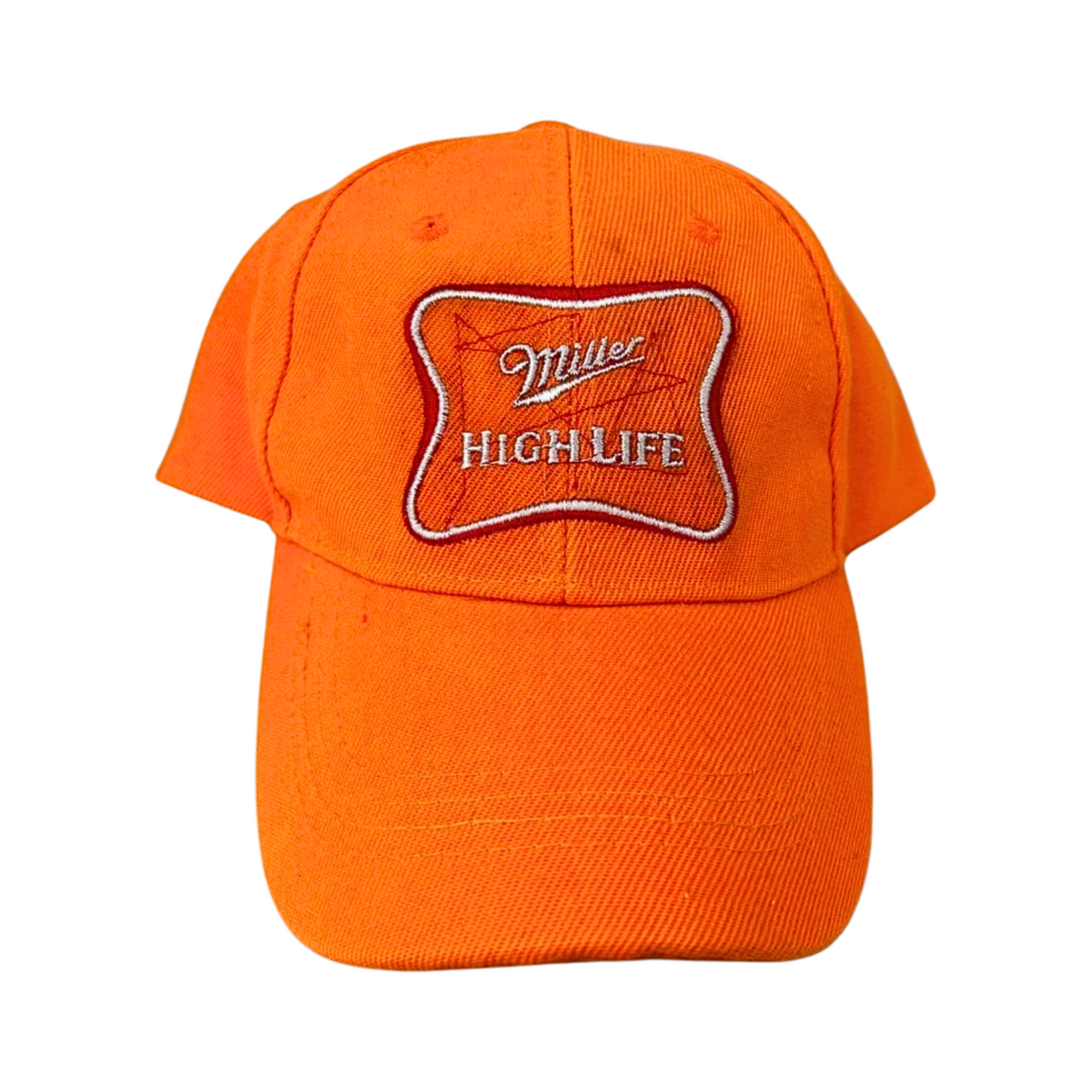 90s Miller High Life Orange Beer Hat