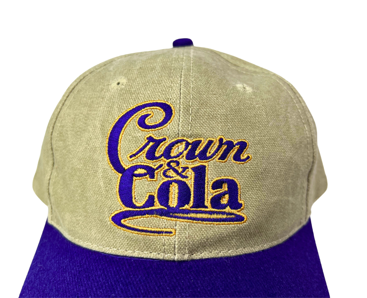 90s Crown & Cola Strapback Hat
