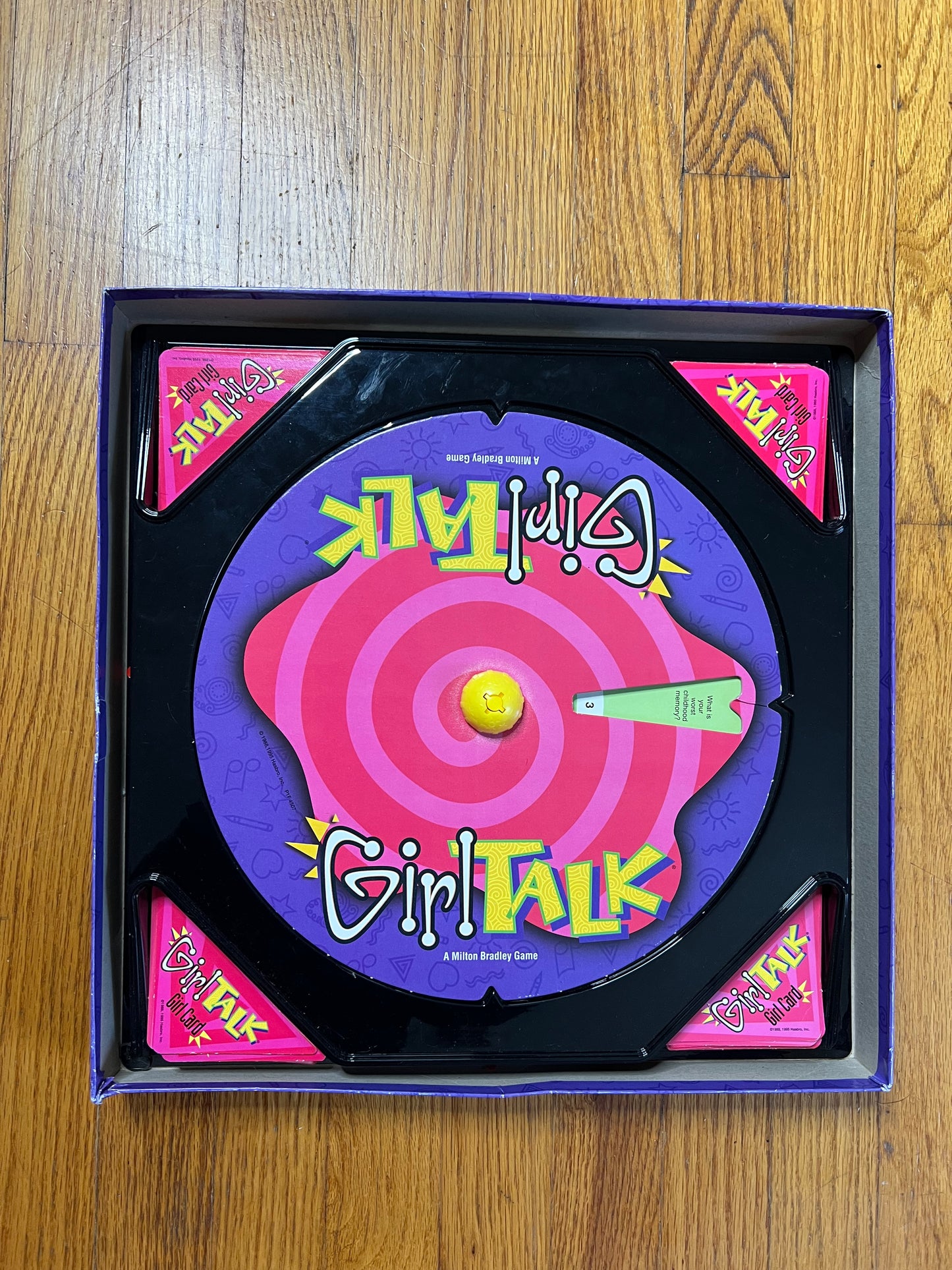 1995 Girl Talk Board Game