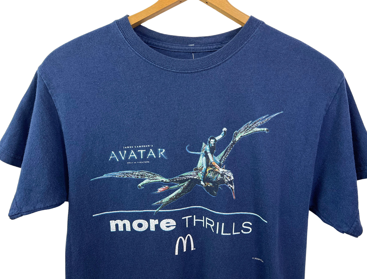 2009 Avatar x McDonalds More Thrills Promotional Movie Tshirt Size Small