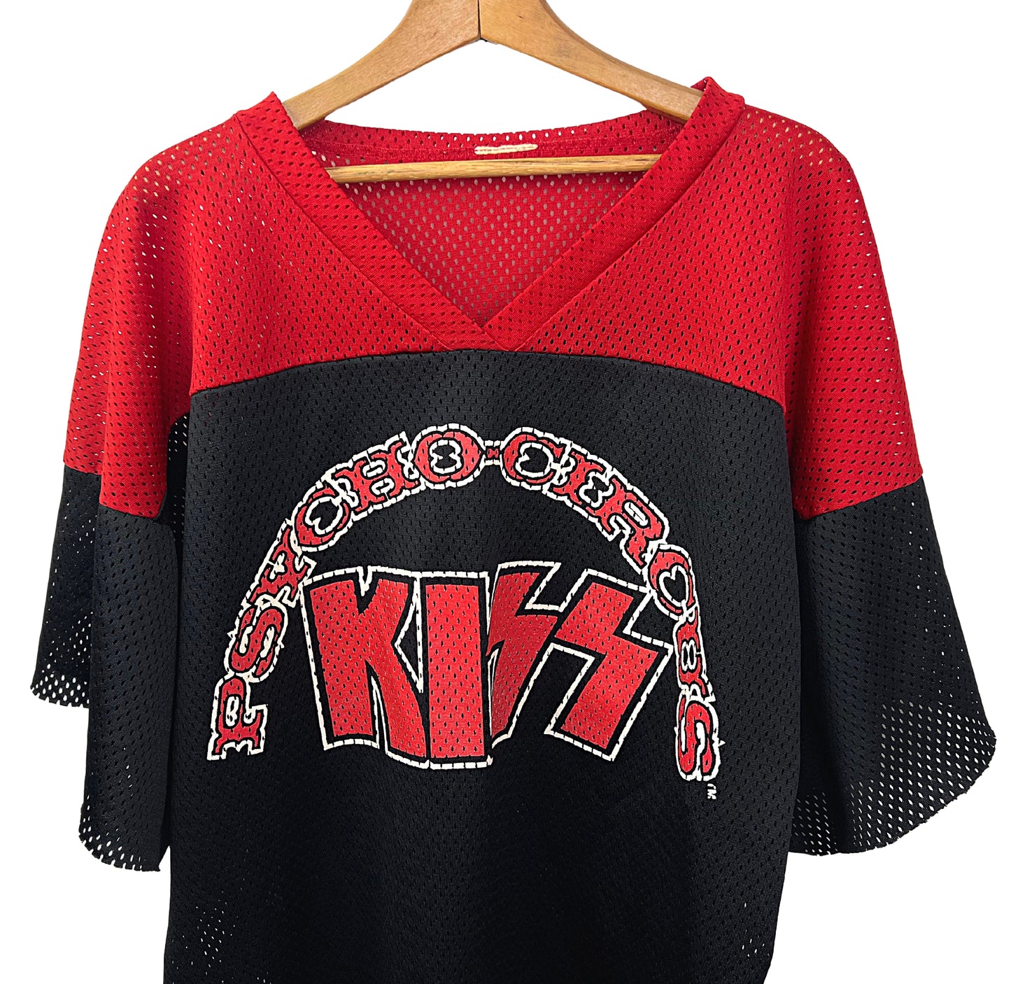 90’s KISS Psycho Circus #1 Concert Mesh Hockey Jersey