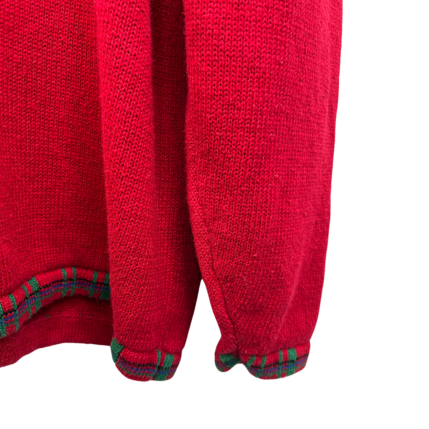 2003 Christmas Scotty Dog Holiday Cardigan Sweater Plus Size 2X