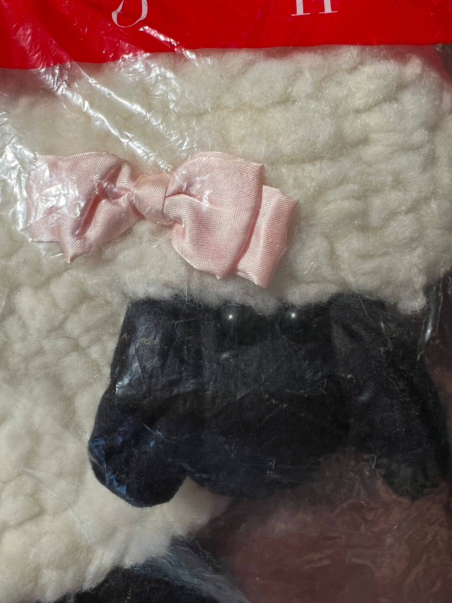 80’s Avon Plush Fleece Lamb Hot Water Bottle