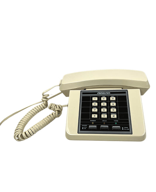 80’s Sound Design Corded Touch-Tone Telephone Landline