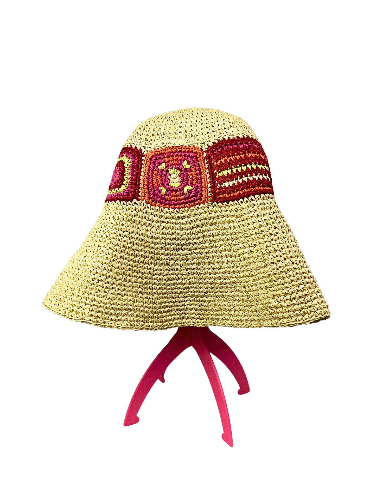 90’s Straw Floppy Beach Hat