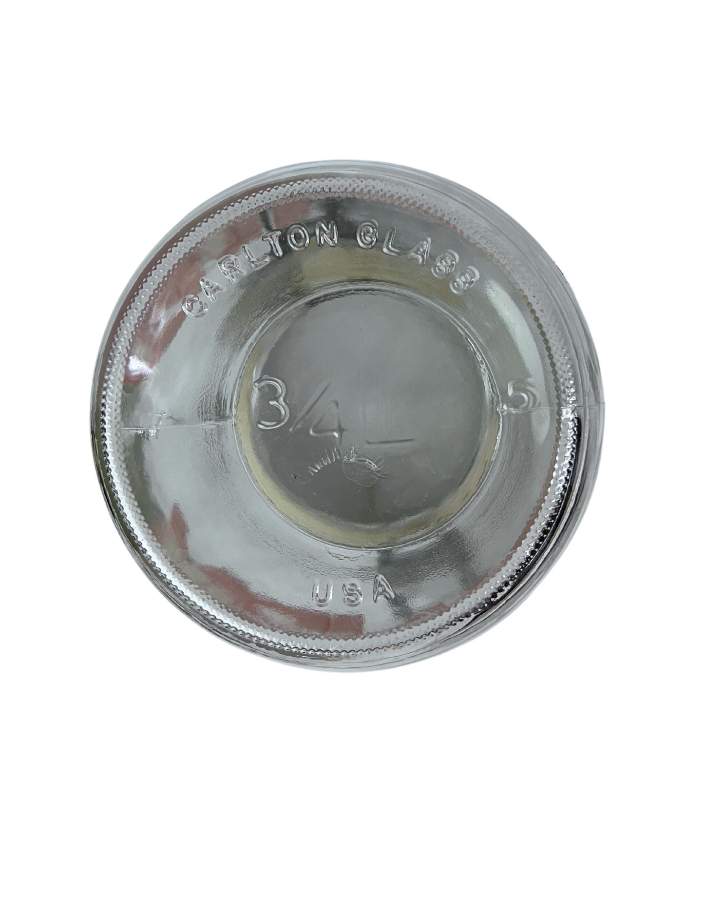 60’s CANDY “Carlton Glass” 3/4 Liter Jar Container