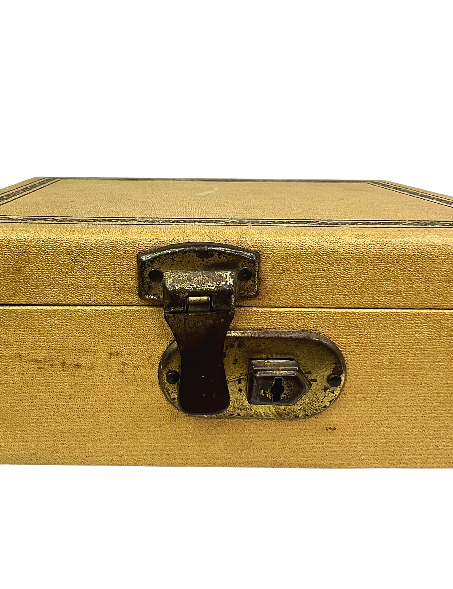 60’s Musical Velvet-Lined Jewelry Box
