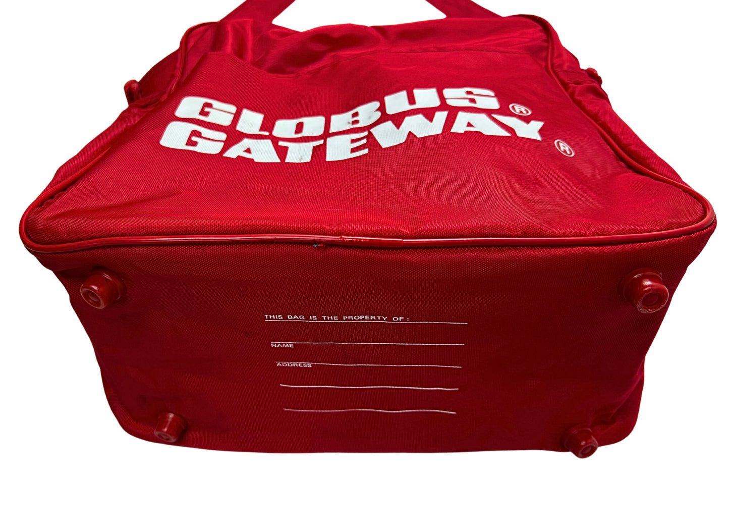80’s Globus Gateway Carry-On Shoulder Travel Bag