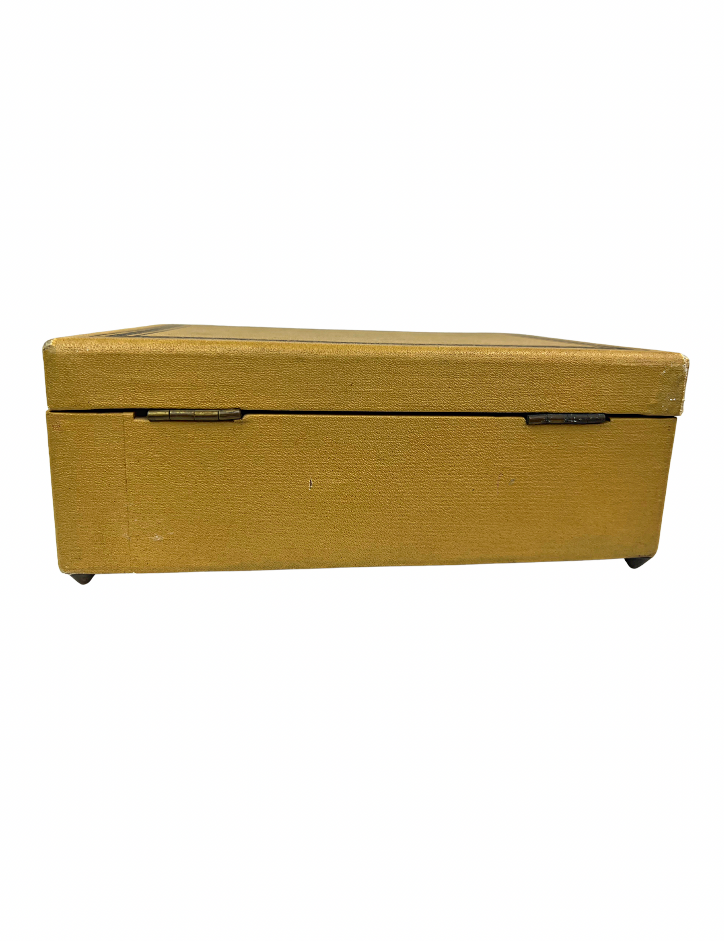 60’s Musical Velvet-Lined Jewelry Box