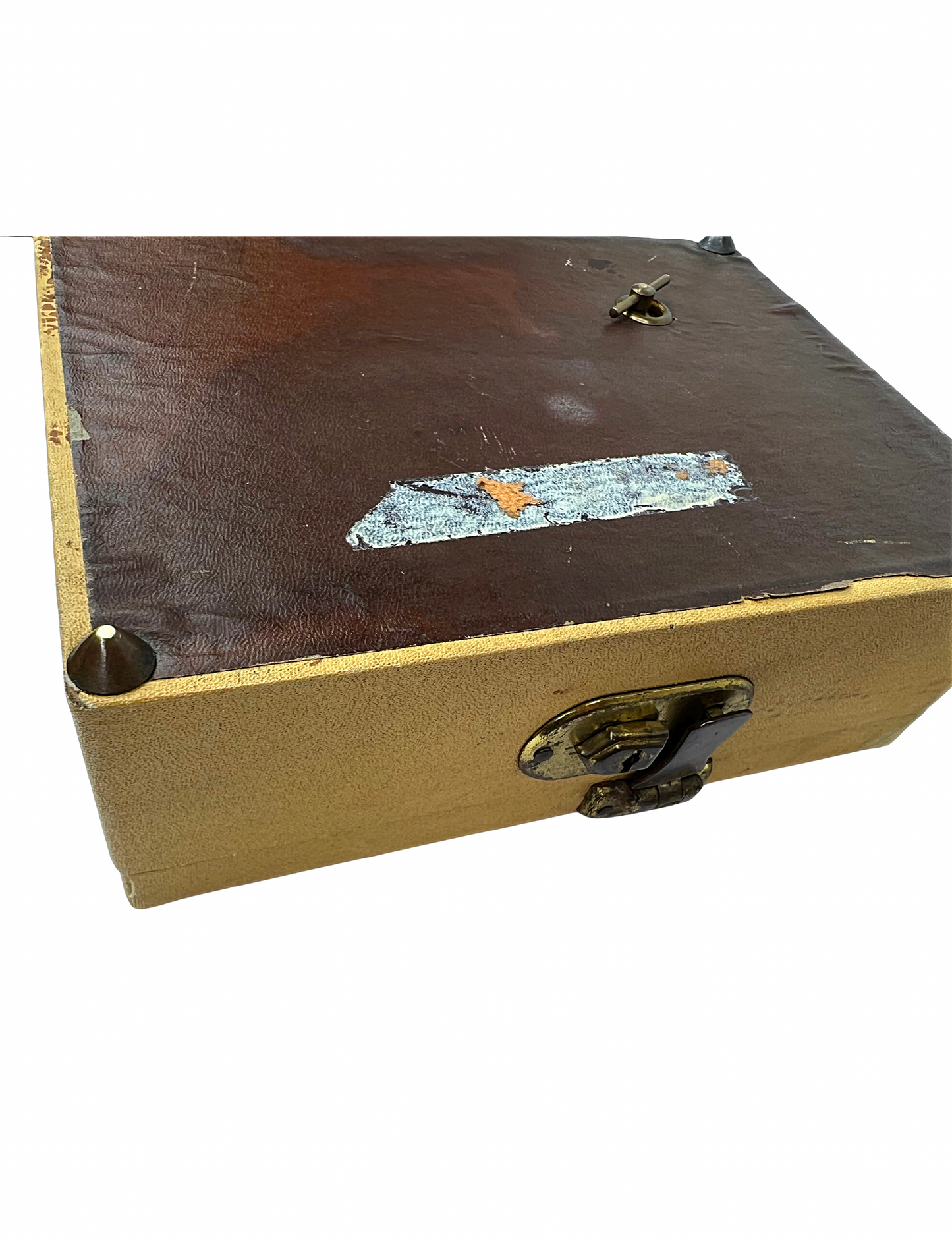 60’s Musical Velvet-Lined Jewelry Box