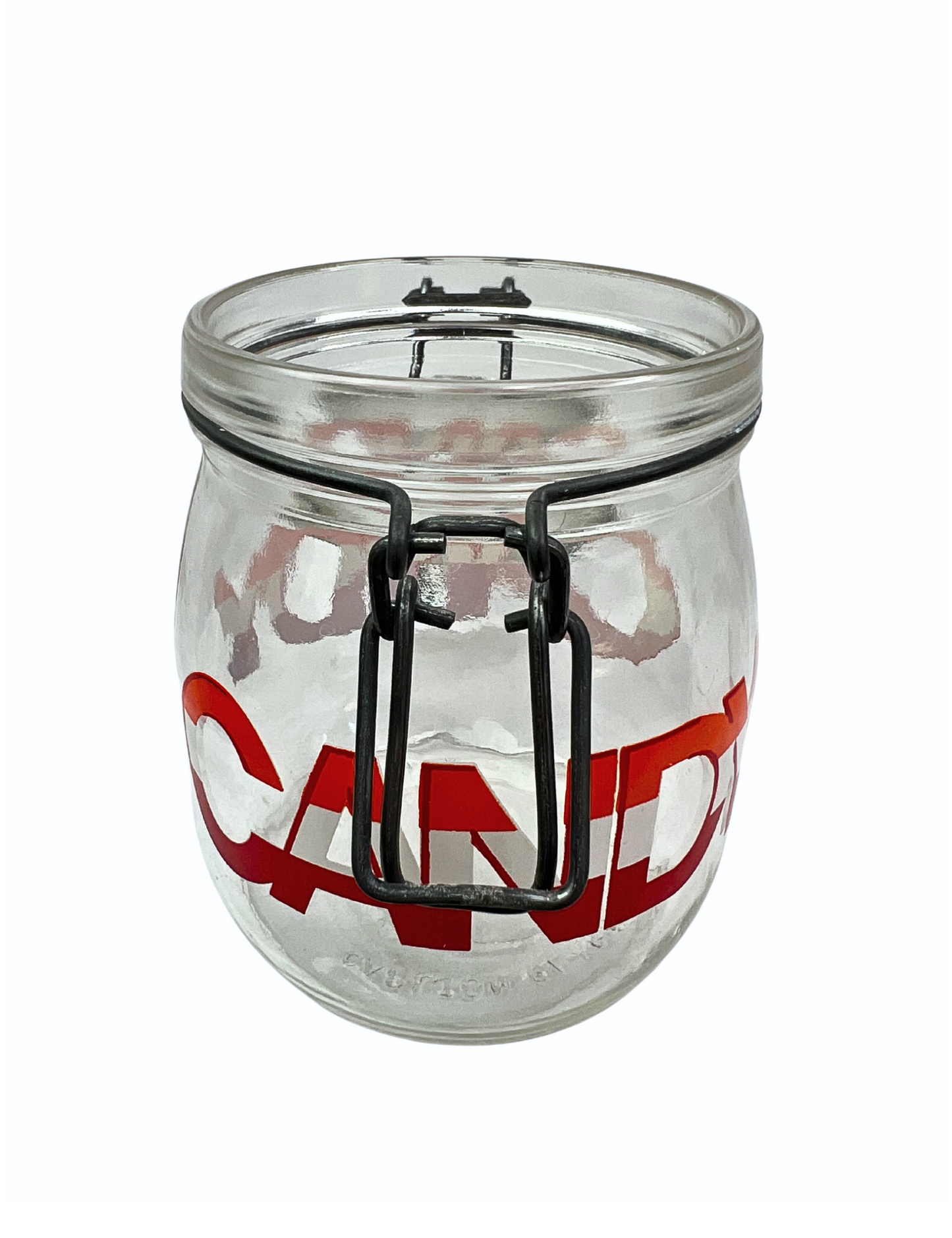 60’s CANDY “Carlton Glass” 3/4 Liter Jar Container