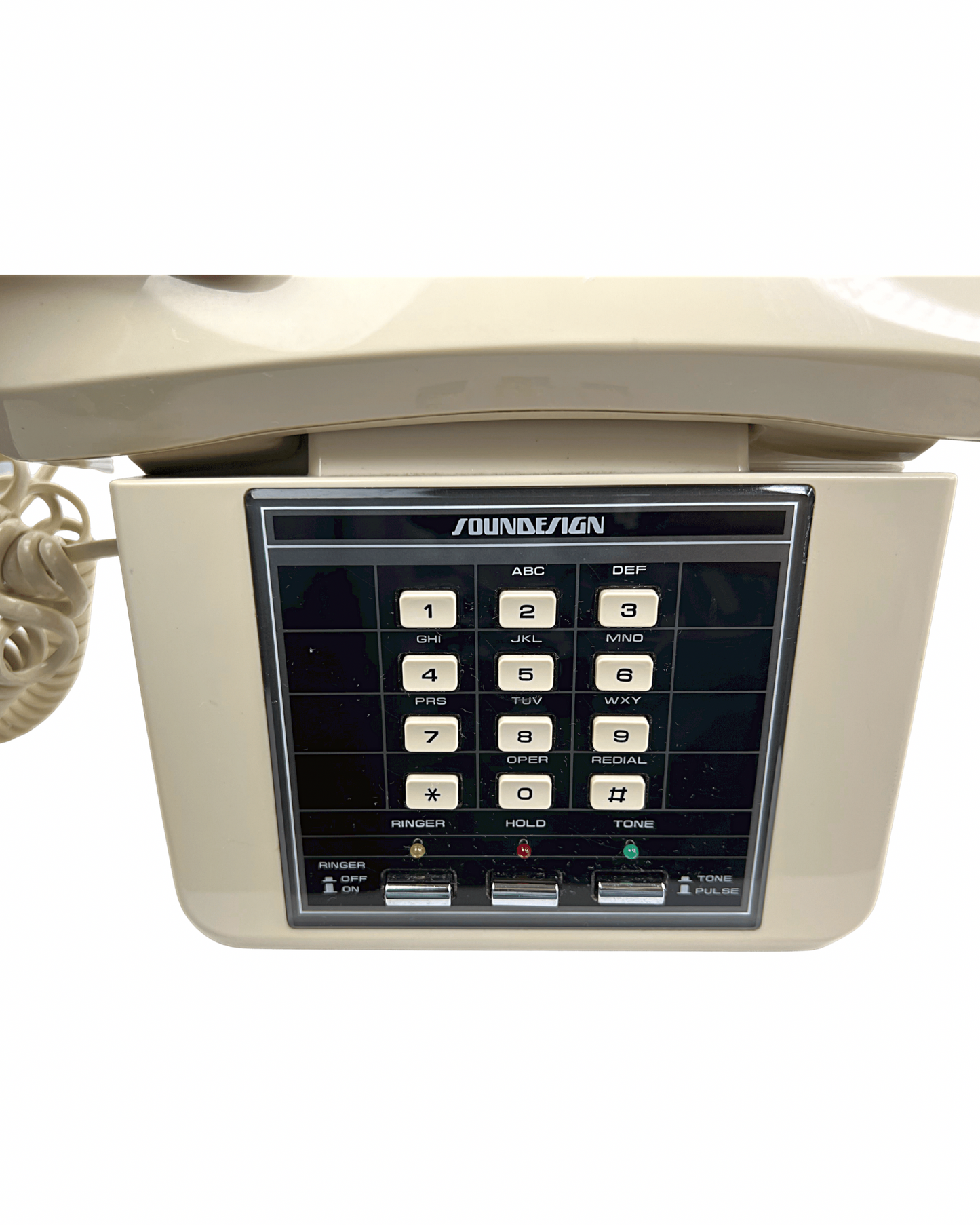 80’s Sound Design Corded Touch-Tone Telephone Landline