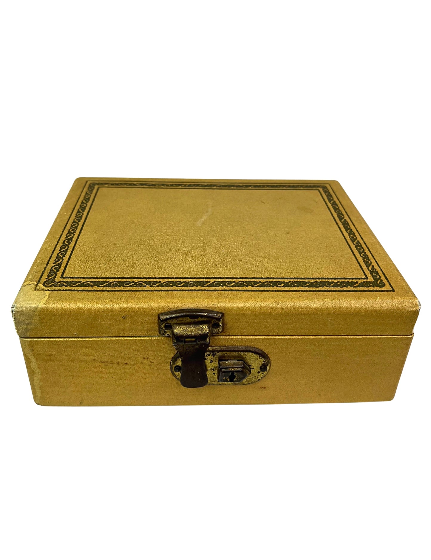 60’s Musical Velvet-Lined Jewelry Box