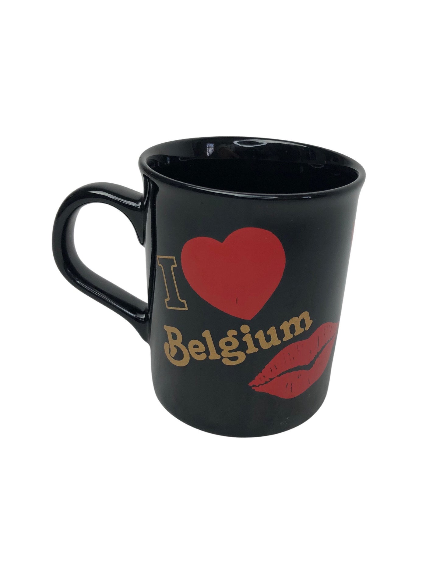 Vintage 80’s I Love Belgium Coffee Mug