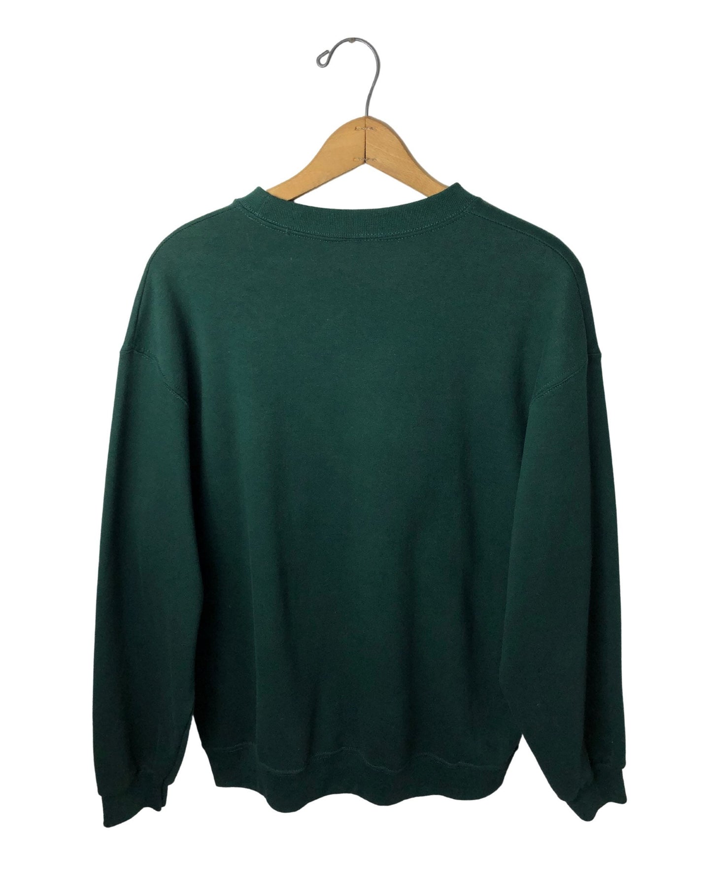 90’s Green Bay Packers Calvin Peeing Vikings Fruit of the Loom Embroidered Sweatshirt Size Large