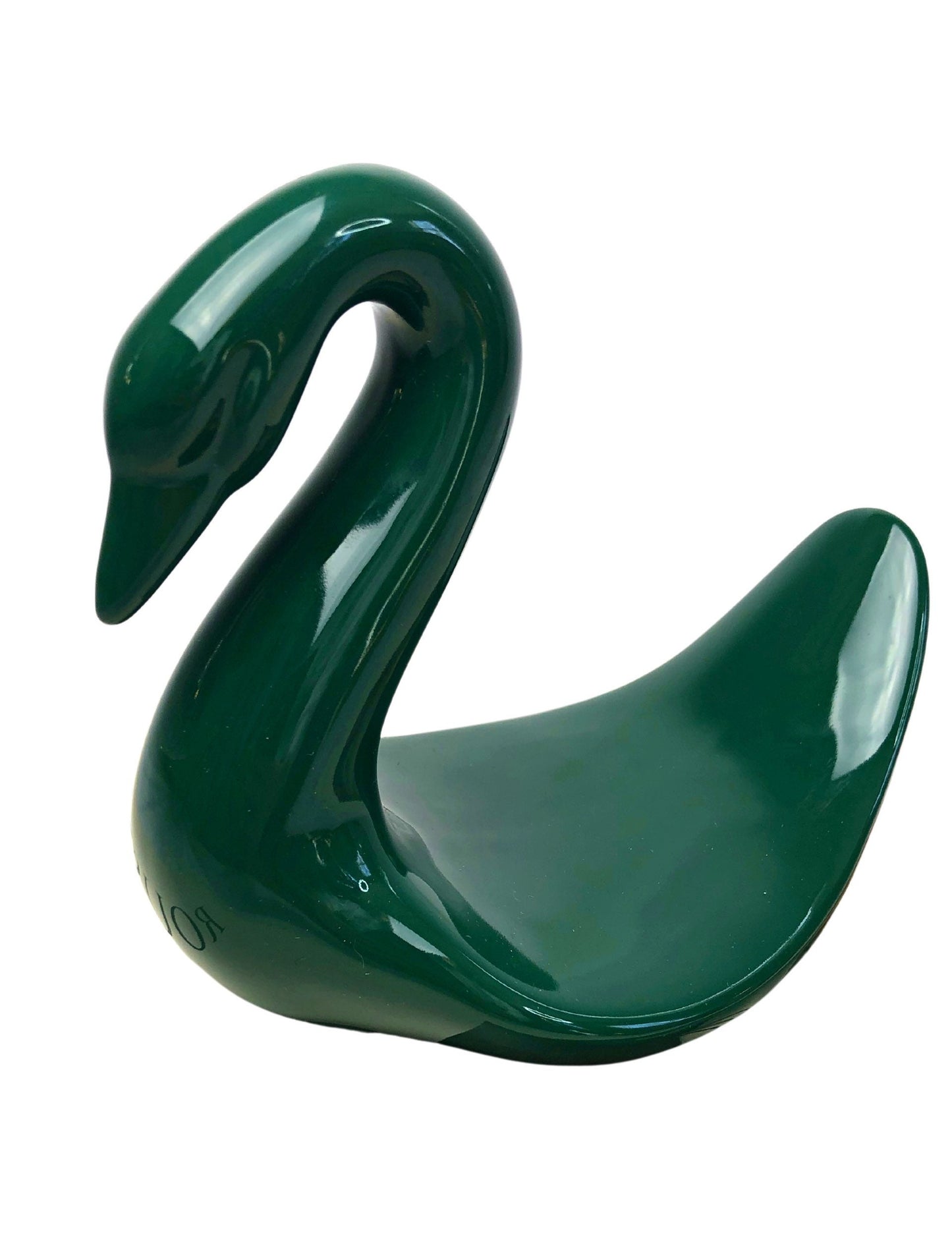Vintage 80’s Ceramic Swan Bathroom Soap Towel Dish Holder